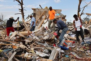El tornado de Mississippi dejo 26 muertos (Fuente: AFP)