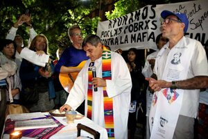 Dirigentes bonaerenses se sumaron al ayuno del Padre 'Paco' Olveira
