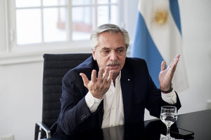 Alberto Fernández: "Mi preocupación no pasa por ser reelecto" (Fuente: Adrián Pérez)