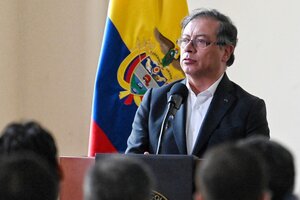 Gustavo Petro pidió profundizar el sistema democrático (Fuente: AFP)