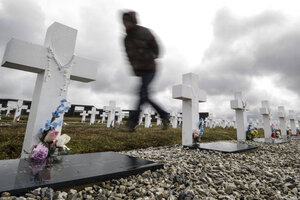 Actos y vigilias en todo el país en un nuevo aniversario de la guerra del Atlántico Sur (Fuente: AFP)