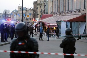 Un bloguero prorruso murió en un atentado en San Petersburgo (Fuente: EFE)