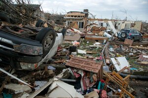 Suben a 32 los muertos por las fuertes tormentas y tornados en Estados Unidos (Fuente: AFP)