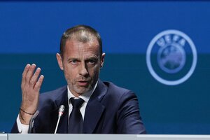 Aleksander Ceferin fue reelecto como presidente de la UEFA (Fuente: EFE)