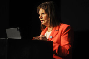 Patricia Bullrich se toma licencia como presidenta del PRO para la campaña (Fuente: Guadalupe Lombardo)