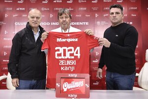 Independiente presentó al Ruso Zielinski como nuevo entrenador (Fuente: NA)