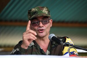 La disidencia de las FARC anunció el inicio del diálogo con el gobierno de Petro (Fuente: AFP)