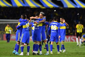 Boca logró un triunfo agónico ante Deportivo Pereira por la Copa Libertadores (Fuente: Télam)
