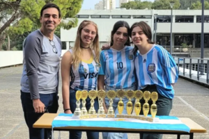 Un equipo femenino argentino ganó el mundial de robótica en Israel (Fuente: Ig ORT Argentina)