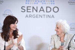 Estela de Carlotto pidió la candidatura de CFK: "Es la única"