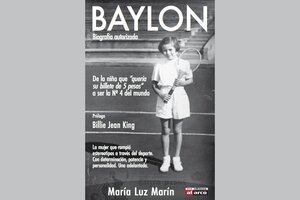 La ex tenista Norma Baylon presentará su biografía el martes próximo  