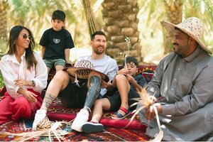 ¿Por qué Messi le lava la cara al asesino reino saudita? (Fuente: Instagram)