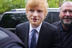 Ed Sheeran ganó juicio por derechos de autor tras ser acusado de plagio  (Fuente: AFP)