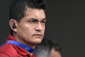 El "Pulga" Rodríguez recibió el alta luego de ser operado (Fuente: AFP)