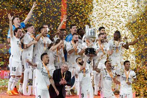 Real Madrid se consagró campeón de la Copa del Rey (Fuente: EFE)