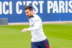 EL PSG lo "perdonó" y Lionel Messi volvió a los entrenamientos 