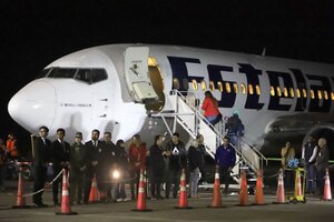 Chile y Venezuela negociarán más vuelos de repatriación de migrantes varados  (Fuente: AFP)