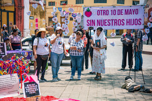 Marcha de madres que buscan a sus hijos desaparecidos (Fuente: EFE)