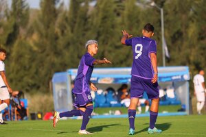 Argentina aplastó a República Dominicana en su primer amistoso de preparación para el Mundial Sub 20