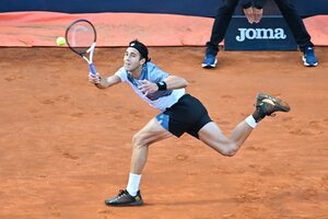 Masters de Roma: Etcheverry no pudo con Djokovic (Fuente: EFE)