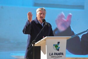 Sergio Ziliotto se posiciona como el candidato favorito para la gobernación de La Pampa, según las encuestas. (Fuente: Télam)