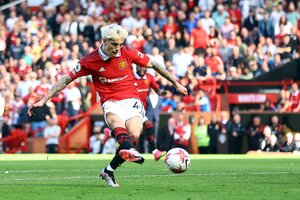 Premier League: Un gol de Garnacho para el Manchester United