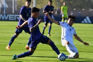 Argentina Sub 20: triunfo amistoso con goles de Soulé y Barco (Fuente: Prensa AFA)