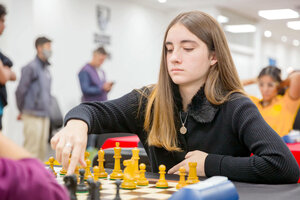Candela, la ajedrecista de 16 años que es Gran Maestra Femenina e irá al mundial: "Sé que es muy importante, pero no es mi tope"