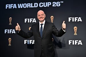 Gianni Infantino: "La Copa del Mundo tendrá un mensaje de compañerismo y unidad" (Fuente: AFP)