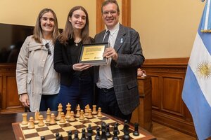 La ajedrecista Candela Francisco fue galardonada por el Ministerio de Cultura   (Fuente: Ministerio de Cultura)