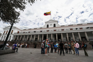 Máximo tribunal de Ecuador rechazó demandas contra la disolución del congreso (Fuente: EFE)
