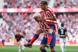 Fútbol de España: Con gol de Correa, Atlético Madrid derrotó 3 a 0 a Osasuna (Fuente: AFP)