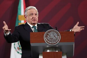 El Congreso de Perú pide declarar a López Obrador persona "non grata" (Fuente: EFE)