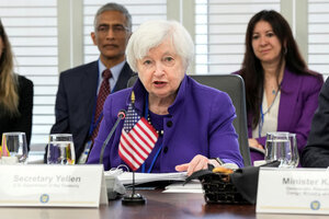 Janet Yallen, secretaria del Tesoro de Estados Unidos.  (Fuente: NA)
