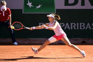 Roland Garros: Podoroska aporta la primera victoria argentina en París (Fuente: EFE)