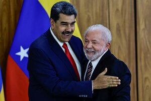 Lula y Maduro abren una nueva etapa en la relación entre Brasil y Venezuela (Fuente: NA)