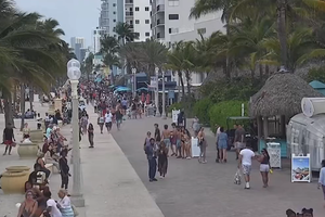 Por el tiroteo cerca de Miami, Estados Unidos, resultaron nueve personas heridas. (Imagen: Captura de video)