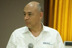 Giovanni Álvarez, magistrado de la JEP (Fuente: Jurisdicción Especial para la Paz (JEP) rrss)