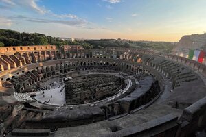 Italia: el Coliseo de Roma inaugura un ascensor panorámico para que los turistas accedan al tercer nivel