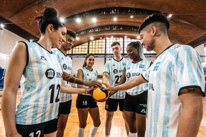Se presentó la nueva camiseta del seleccionado argentino de voleibol  (Fuente: Prensa Le Coq Sportif)