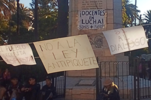 El CELS advirtió sobre el peligro de aprobar una ley que limita la protesta social (Fuente: Analía Brizuela)