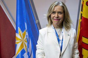 Celeste Saulo es la primera argentina y latinoamericana en dirigir la Organización Meteorológica Mundial.  (Fuente: EFE)