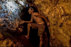 Tragedia en Venezuela: 12 muertos en una mina de oro que estaba clausurada (Fuente: AFP)