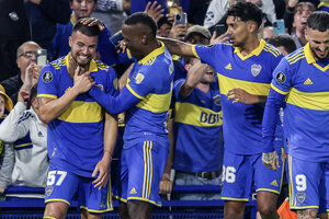 Boca venció a Colo Colo y se clasificó a octavos de final de la Copa Libertadores (Fuente: AFP)