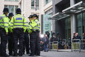  Gran Bretaña: crisis policial sin precedentes (Fuente: AFP)