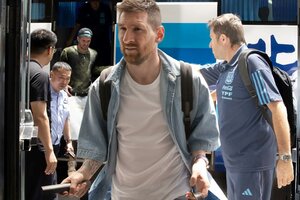 Furor por Messi en su llegada a Beijing para el partido amistoso con la selección  (Fuente: AFA)