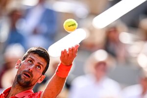 Roland Garros: Djokovic se cruza ante Ruud y ante la historia (Fuente: AFP)