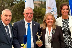 La Academia Olímpica Argentina fue reconocida con la distinción honorífica  "Athena"  (Fuente: Prensa COA)