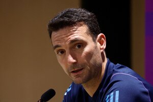 Scaloni: "Messi es prudente, no miente ni vende humo" (Fuente: NA)