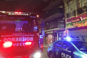 Incendio en un edificio en Parque Patricios: 8 personas afectadas